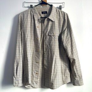 Vintage A.P.C. Button down - unique collar and perfect condition.